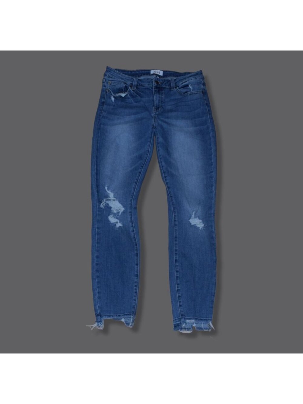 Pistola Audrey Skinny Women's Sz 28 Destroyed Denim Jeans ($198 in store)